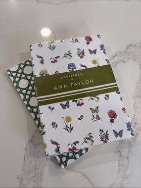 Ann Taylor x Levenger Botanical Print Journal Notebooks - Set of 3